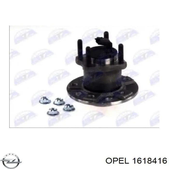 1618416 Opel compresor de aire acondicionado