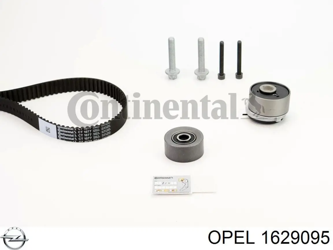 1629095 Opel kit correa de distribución