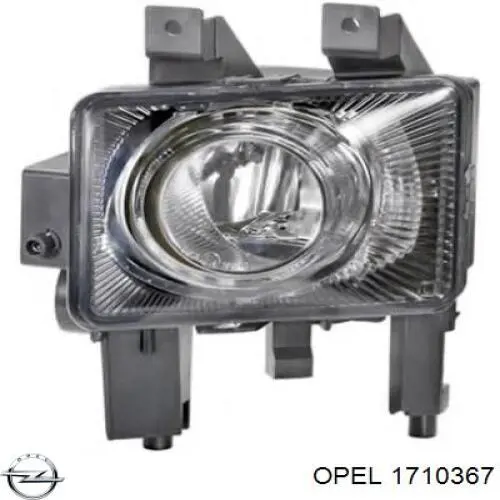  Faro antiniebla derecho para Opel Astra L35