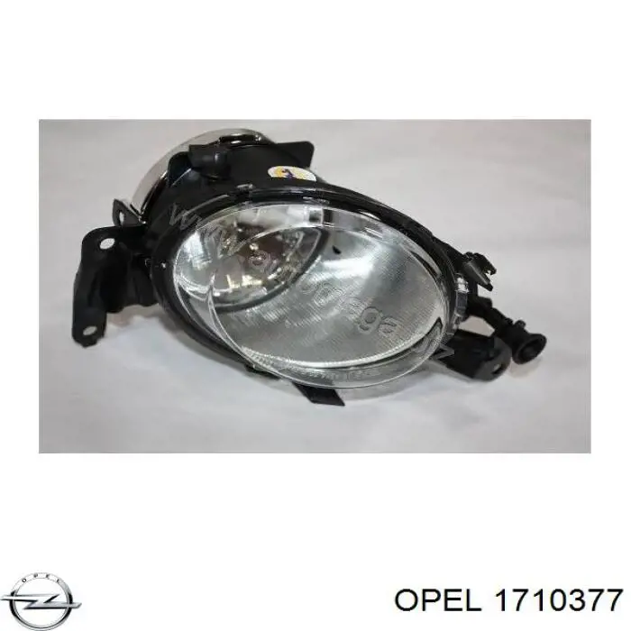 1710377 Opel faro antiniebla izquierdo