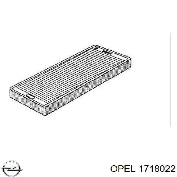 1718022 Opel filtro de habitáculo