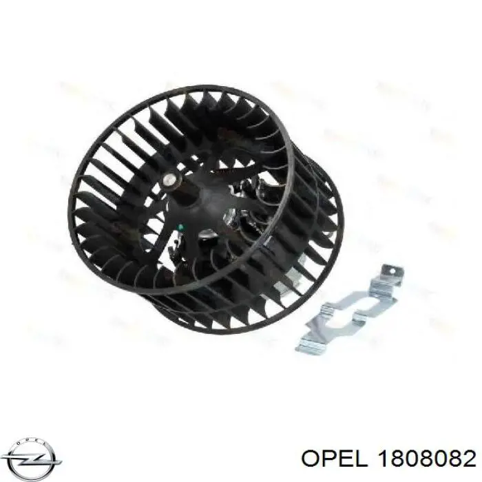 1808082 Opel motor eléctrico, ventilador habitáculo