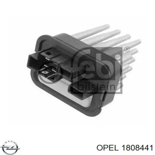 1808441 Opel resitencia, ventilador habitáculo