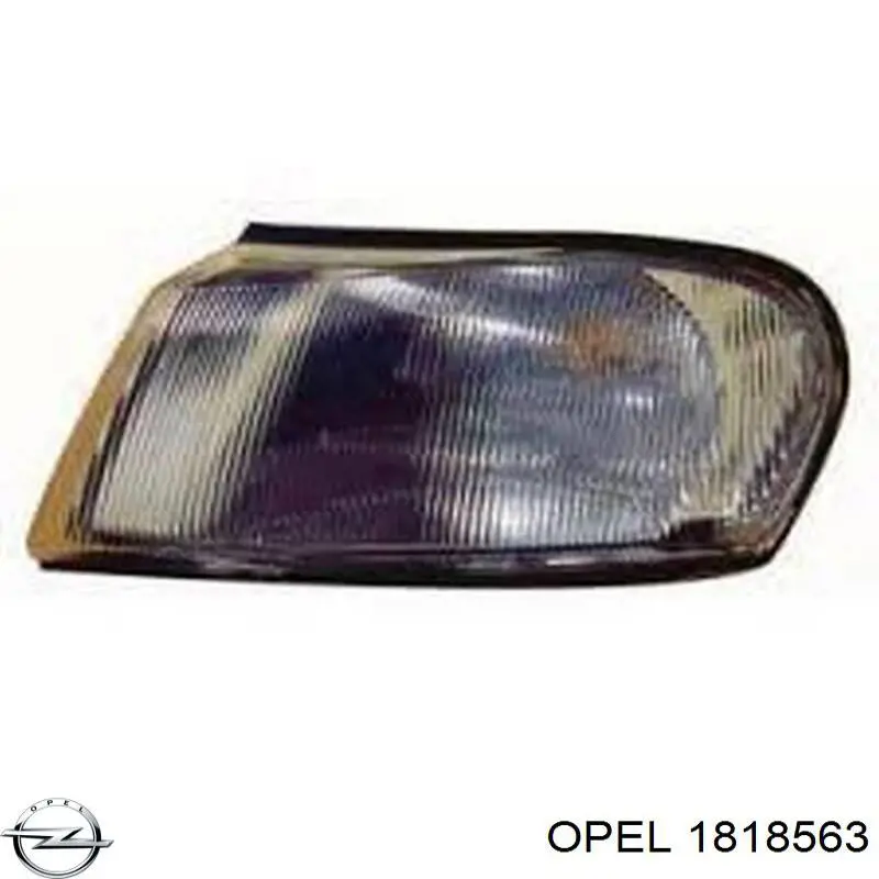 1818563 Opel manguera (conducto del sistema de refrigeración)