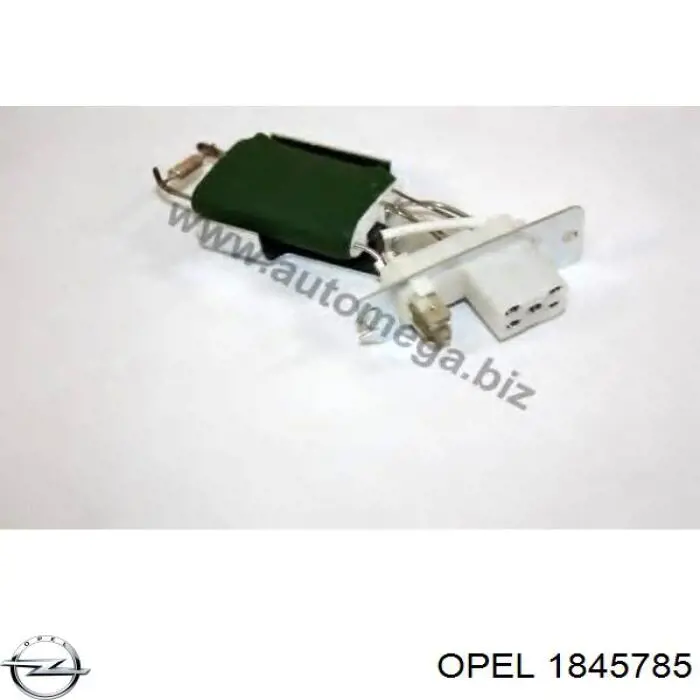 1845785 Opel resitencia, ventilador habitáculo