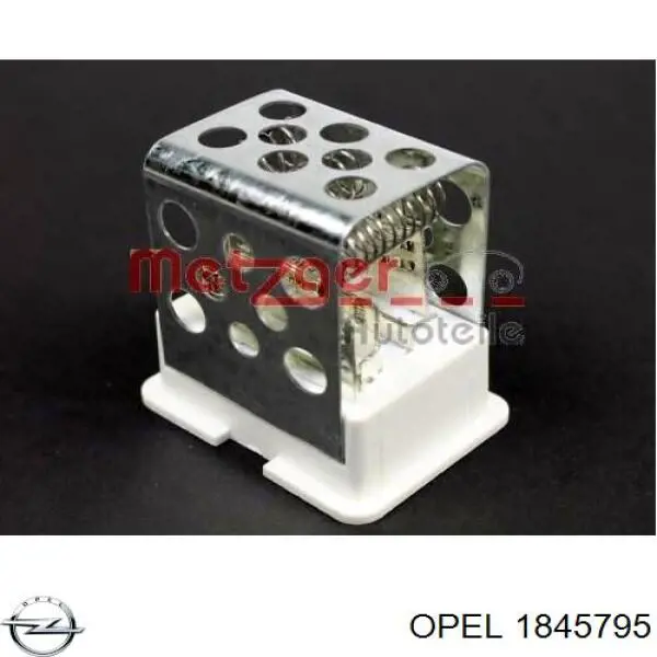 1845795 Opel resitencia, ventilador habitáculo