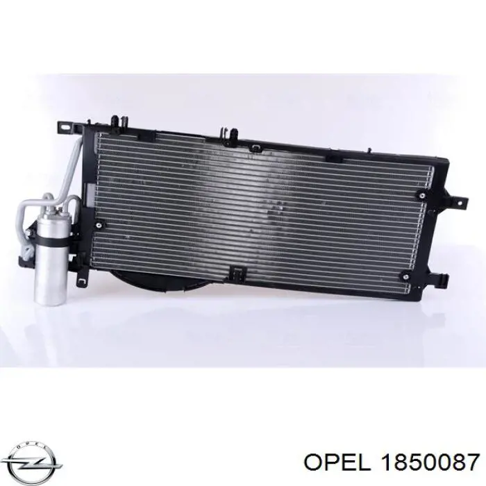 1850087 Opel condensador aire acondicionado