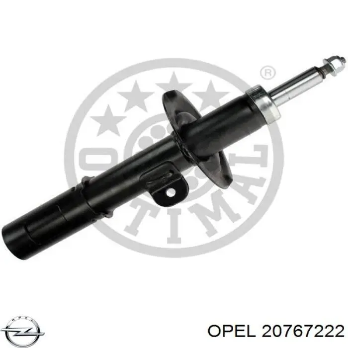 20767222 Opel amortiguador delantero derecho