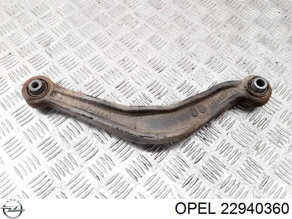 22940360 Opel palanca trasera inferior izquierda/derecha