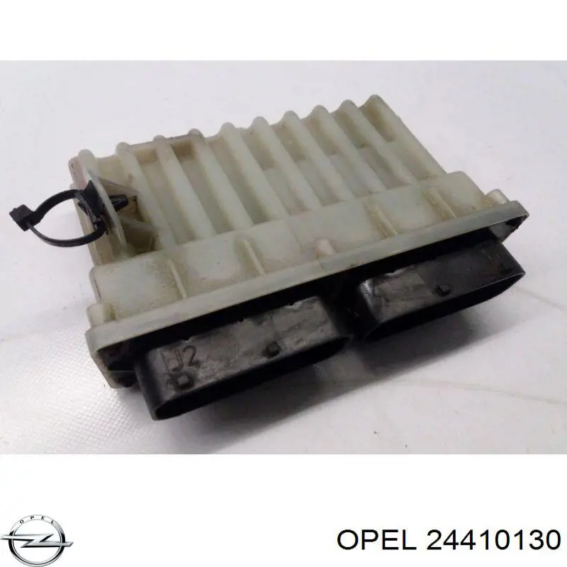 24410130 Opel control de velocidad de el ventilador de enfriamiento (unidad de control)