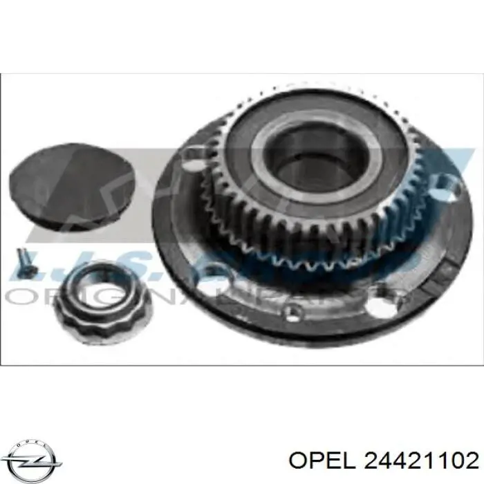 24421102 Opel tapa de buje de llanta