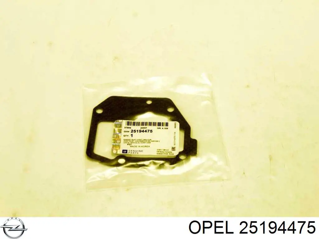 25194475 Opel juntas tapa para caja de cambios