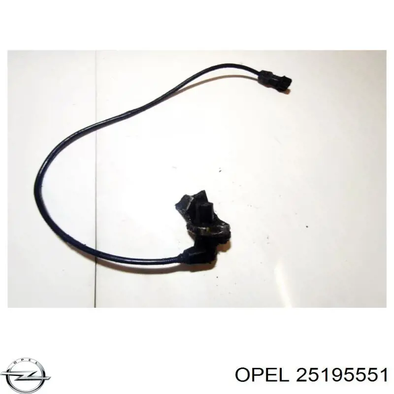 25195551 Opel sensor de posición del cigüeñal