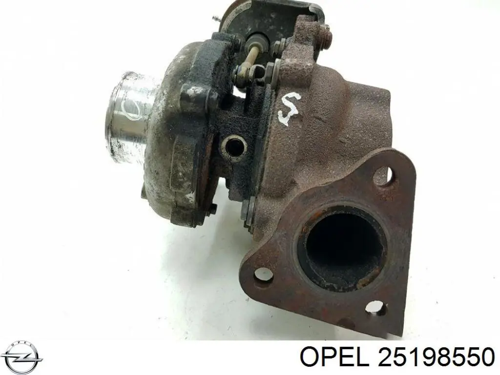 25198550 Opel turbocompresor