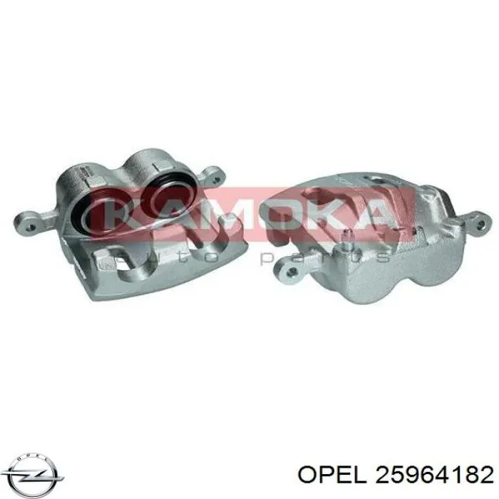 25964182 Opel pinza de freno delantera izquierda