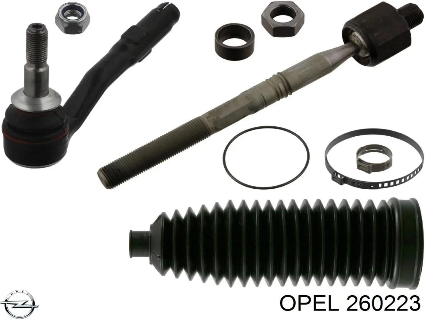 2 60 223 Opel montaje de bateria (soporte)