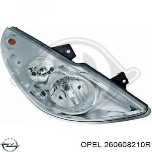 260608210R Opel faro derecho