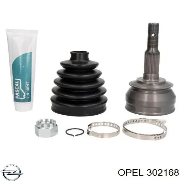 302168 Opel subchasis delantero soporte motor