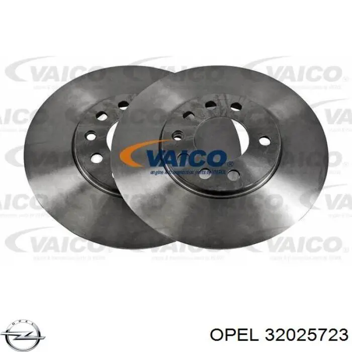 32025723 Opel freno de disco delantero