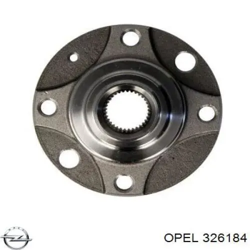 326184 Opel cubo de rueda delantero