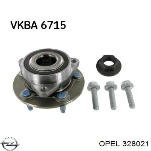 328021 Opel cubo de rueda delantero