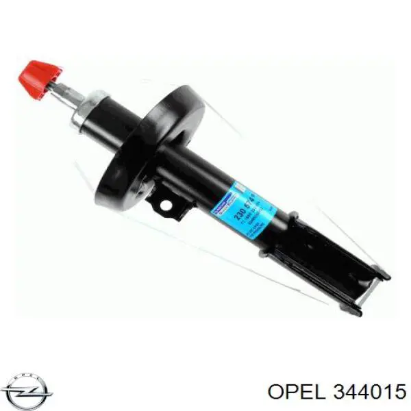 344015 Opel amortiguador delantero derecho