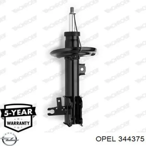 344375 Opel amortiguador delantero izquierdo