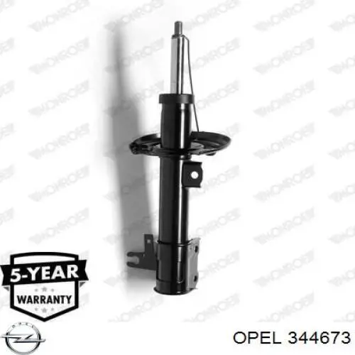 344673 Opel amortiguador delantero derecho