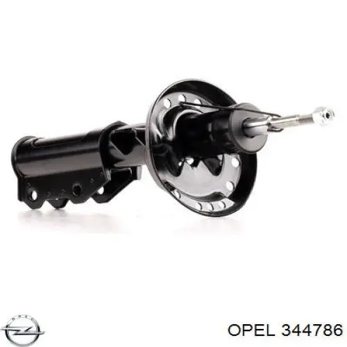 344786 Opel amortiguador delantero derecho