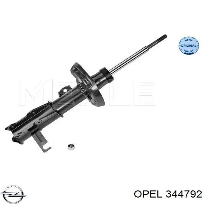 344792 Opel amortiguador delantero derecho