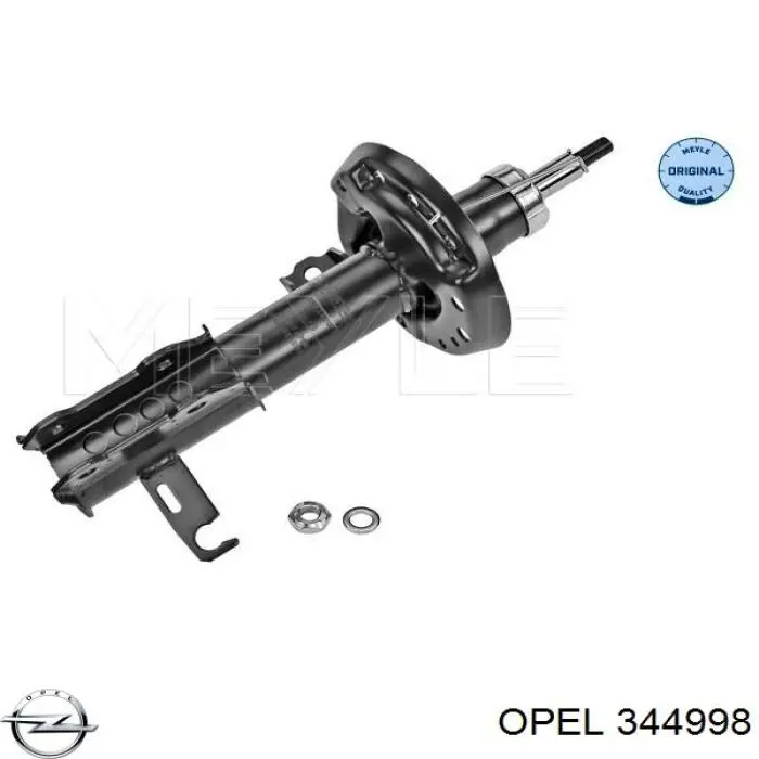 344998 Opel amortiguador delantero derecho