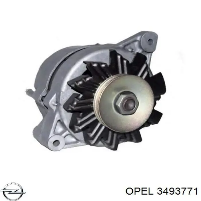 1204345 Opel alternador