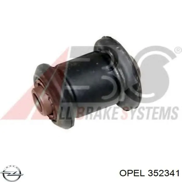 352341 Opel silentblock de suspensión delantero inferior