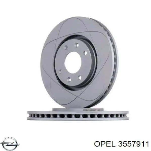 3557911 Opel freno de disco delantero