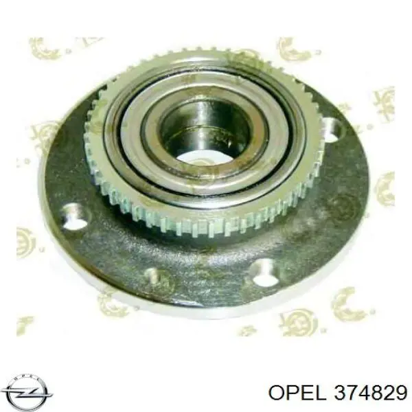 374829 Opel árbol de transmisión delantero