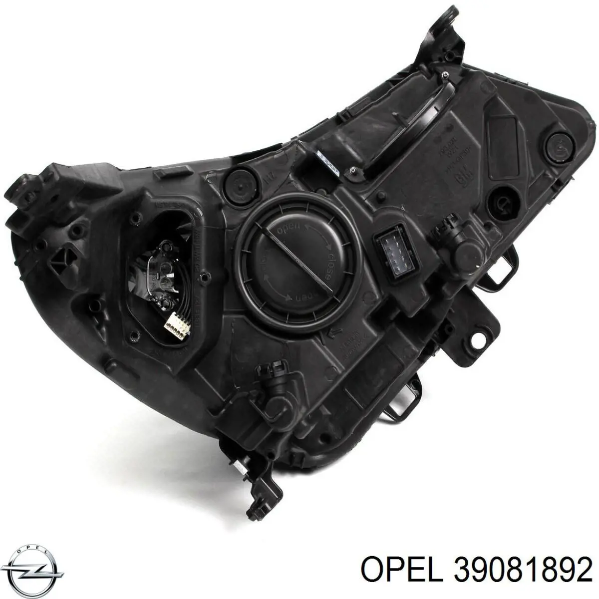 39081892 Opel faro izquierdo