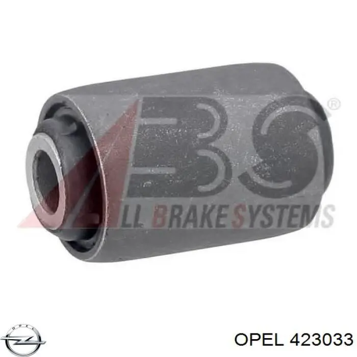 423033 Opel brazo suspension inferior trasero izquierdo/derecho