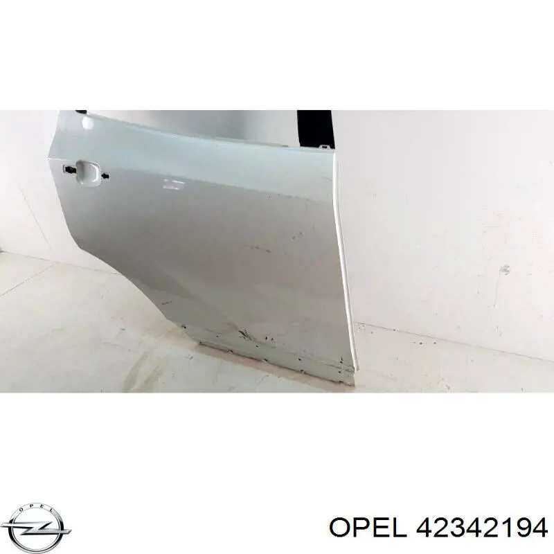  Puerta trasera derecha para Opel Mokka 