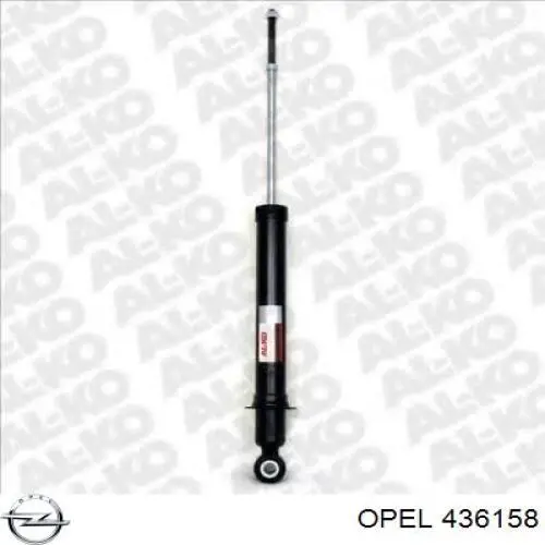 436158 Opel amortiguador trasero