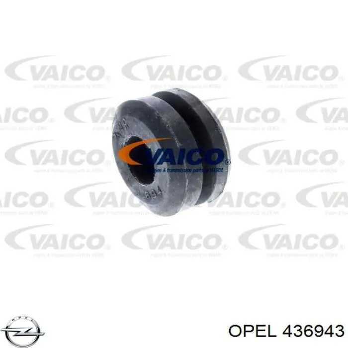 436943 Opel silentblock en barra de amortiguador trasera