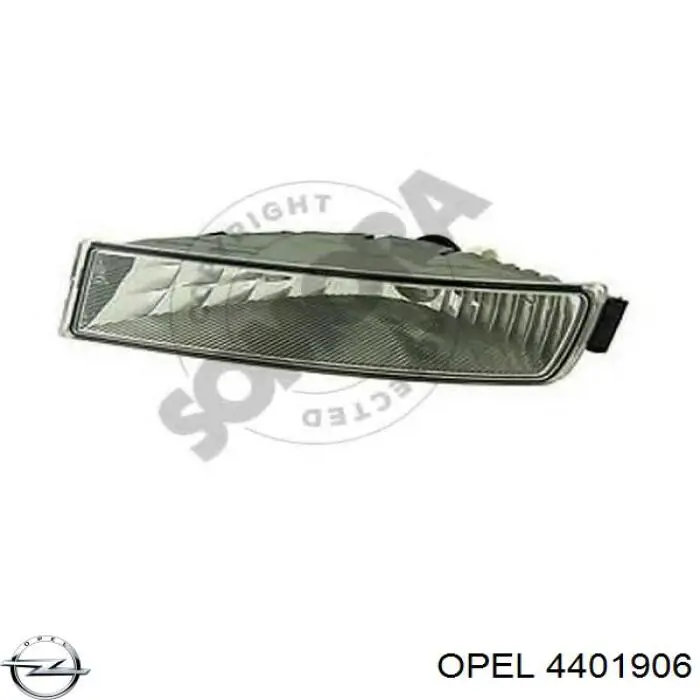 4401906 Opel piloto intermitente izquierdo