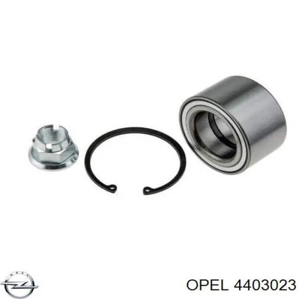 4403023 Opel cojinete de rueda delantero