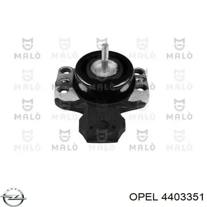 4403351 Opel soporte de motor derecho