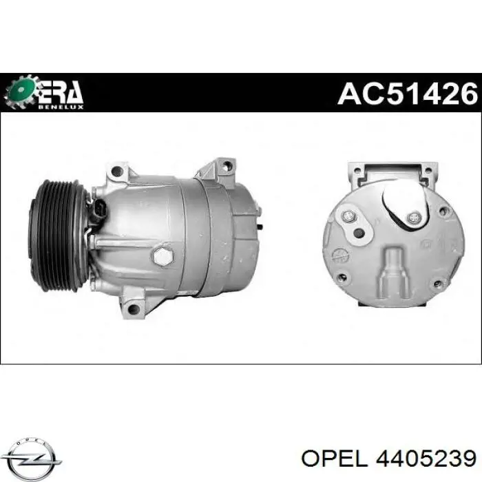 4405239 Opel compresor de aire acondicionado