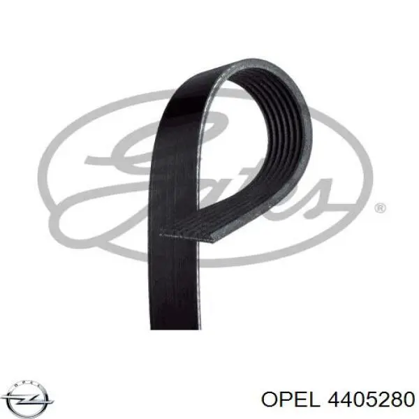 4405280 Opel correa trapezoidal