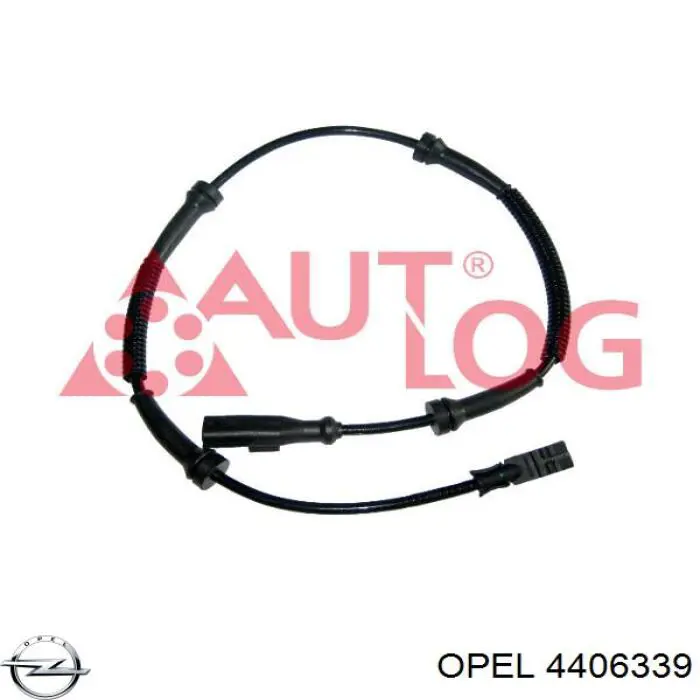 4406339 Opel sensor abs delantero