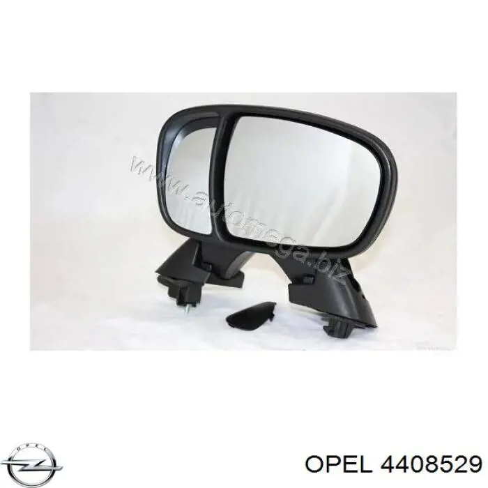 4408529 Opel espejo retrovisor izquierdo