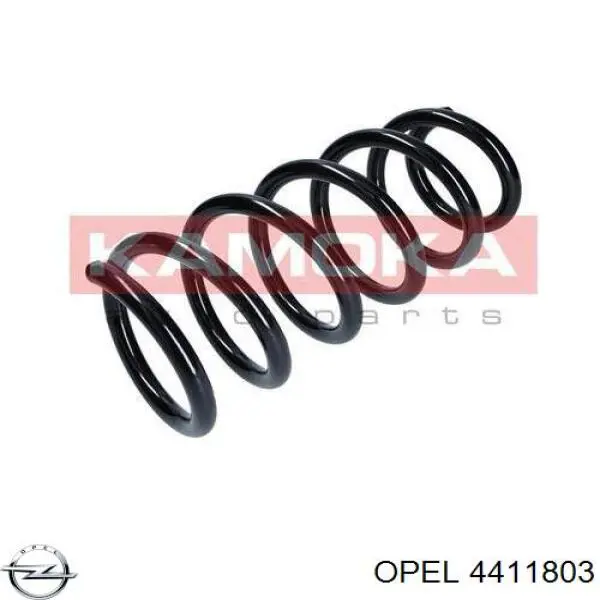 4411803 Opel muelle de suspensión eje delantero