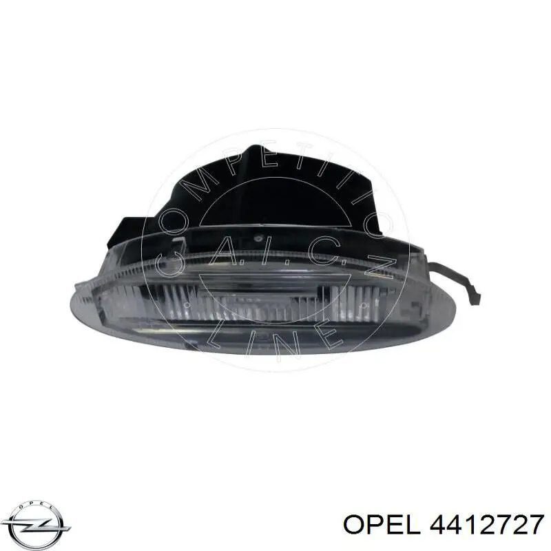 4412727 Opel tubo flexible de frenos trasero