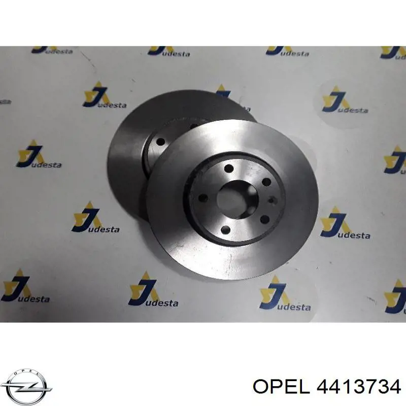 4413734 Opel freno de disco delantero